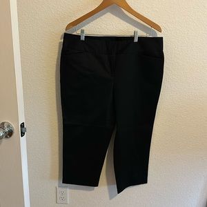 Modern Fit- black ankle pants. Almost new! Only worn a couple of times.